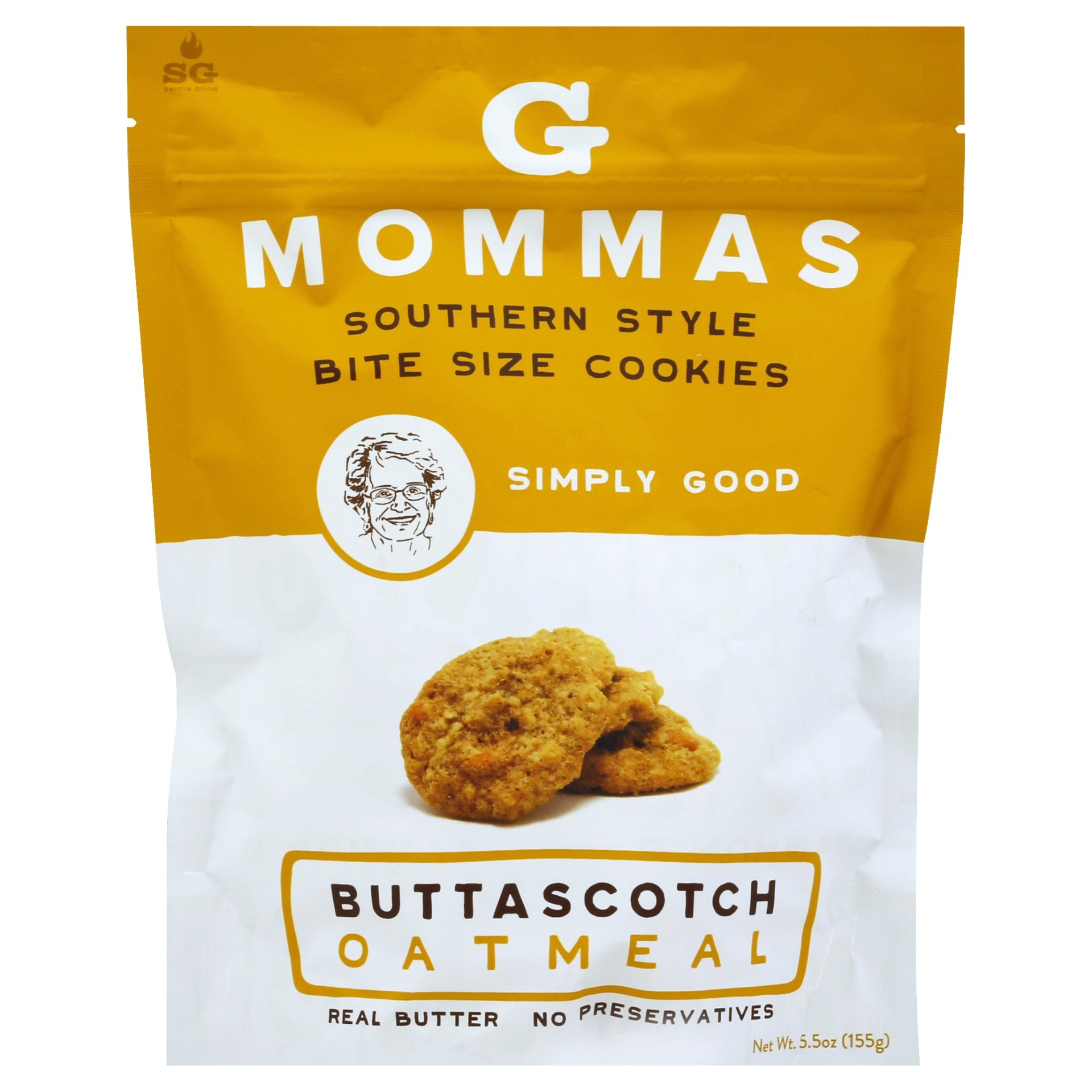 slide 1 of 2, G Momma Cookies 5.5 oz, 5.5 oz