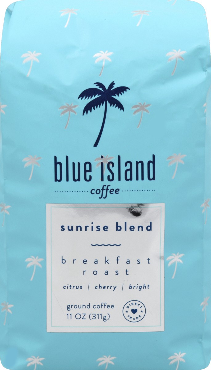 slide 4 of 4, Blue Island Coffee Sunrise Blend Ground Light Roast Coffee - 11oz, 11 oz