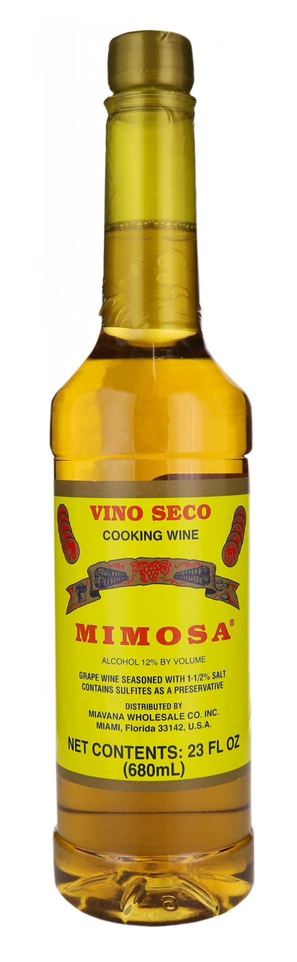 slide 1 of 1, Mimosa Vino Seco Cooking Wine, 23 oz
