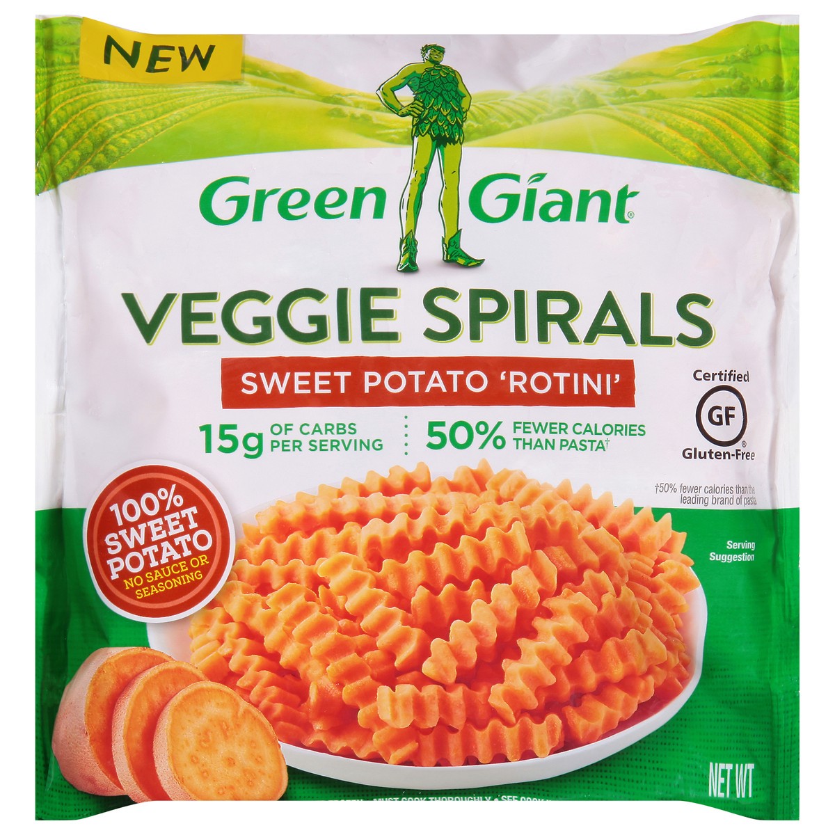 slide 1 of 1, Green Giant Sweet Potato Rotini Veggie Spirals 12 oz, 12 oz