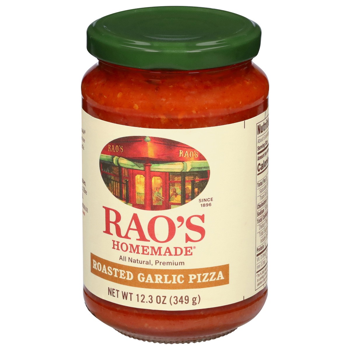 slide 8 of 13, Rao's Homemade Roasted Garlic Pizza Sauce - 12.3 oz, 12.3 oz