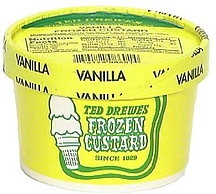 slide 1 of 1, Ted Drewes Vanilla Frozen Custard Cup, 9 oz