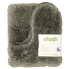 slide 2 of 5, Mohawk Plush Contour Bath Rug, Pewter, 20 in x 24 in