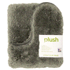 slide 5 of 5, Mohawk Plush Contour Bath Rug, Pewter, 20 in x 24 in