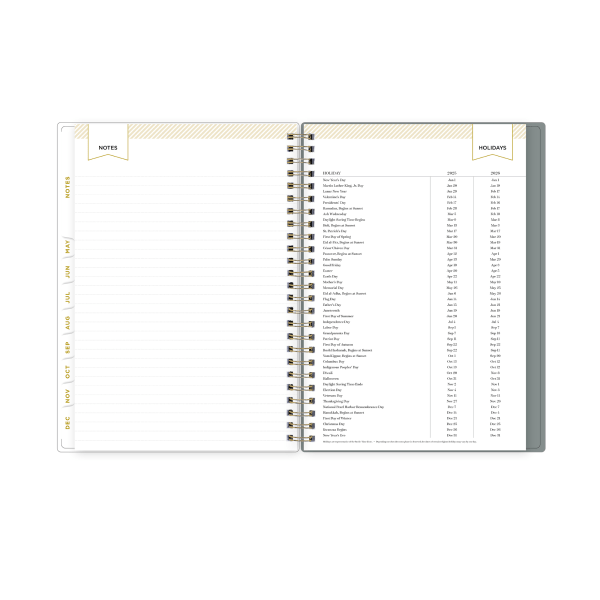 slide 4 of 10, 2025 Day Designer Weekly/Monthly Planning Calendar, 5-7/8"" X 8-5/8"", Stone, January 2025 To December 2025, 1 ct