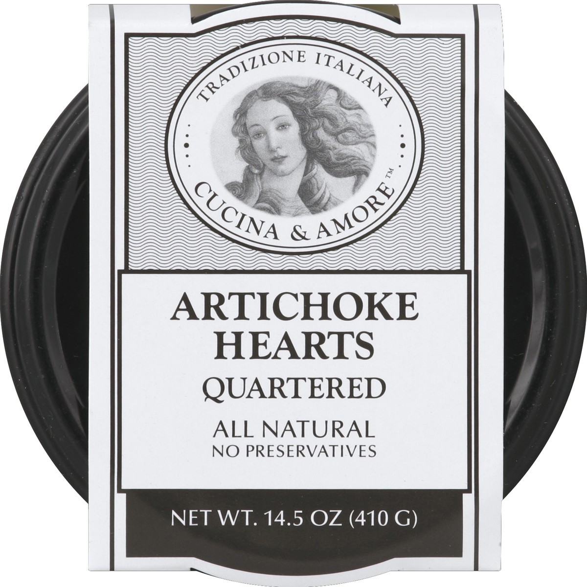 slide 2 of 4, Cucina & Amore Marinated Quartered Artichoke, 14.5 oz