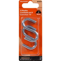 Hillman S Hook - 2 pc Zinc