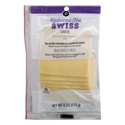 Publix Reduced fat Swiss Cheese Slices