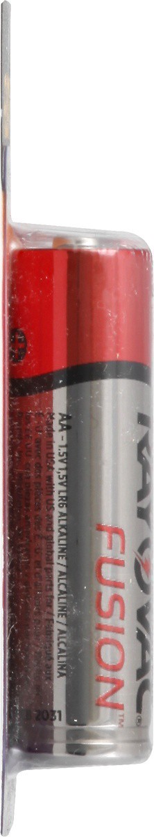 slide 5 of 9, Rayovac Fusion AA Batteries (6 Pack), Double A Alkaline Batteries, 6 ct