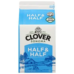 Clover Sonoma Half & Half 1 pt