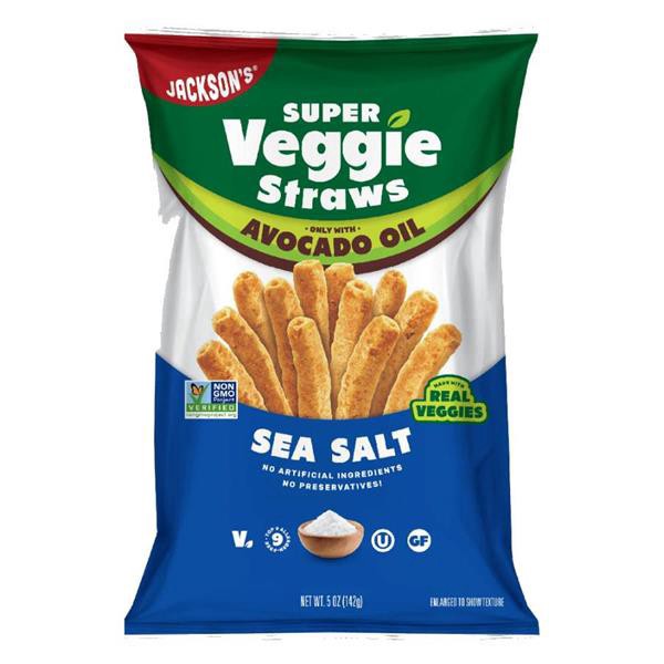slide 1 of 1, Jacksons Straws Vggie Sea Slt, 5 oz