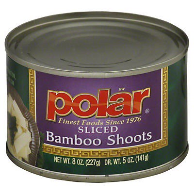 slide 1 of 2, Polar Sliced Bamboo Shoots, 8 oz