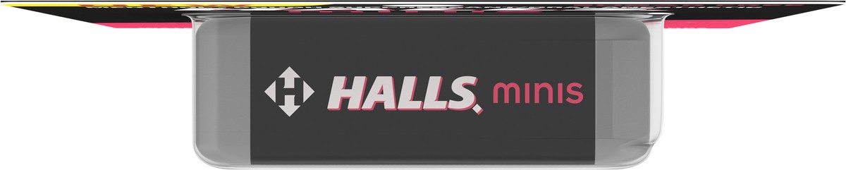 slide 9 of 12, HALLS Minis Watermelon Flavor Sugar Free Cough Drops, 24 Drops, 0.51 oz