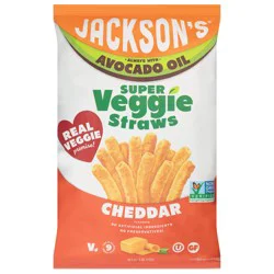 Jackson's Super Cheddar Veggie Straws 5 oz