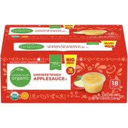 Simple Truth Organic Unsweetened Apple Sauce