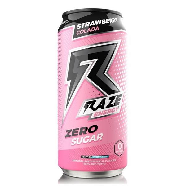 slide 1 of 1, REPP Sports Raze Energy Strawberry Colada Drink, 16 oz