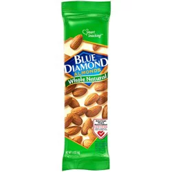 Blue Diamond Whole Natural Almonds 1.5 oz