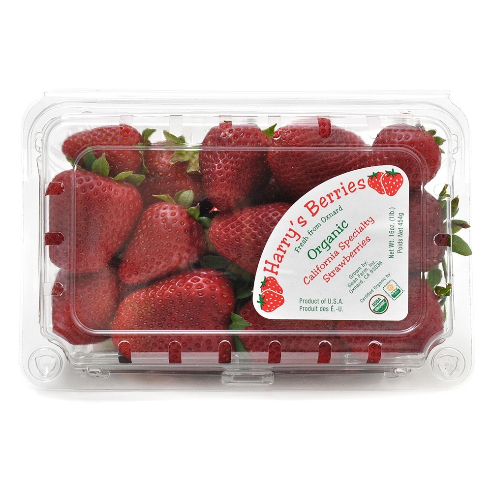 slide 1 of 1, Harry's Strawberries Harrys Organic - 16 Oz, 16 oz