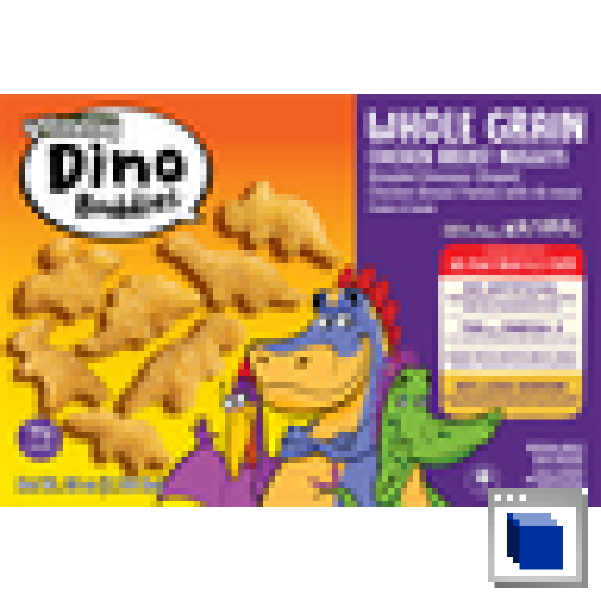 slide 1 of 3, Yummy Dino Buddies Chicken Breast Nuggets Whole Grain, 35 oz