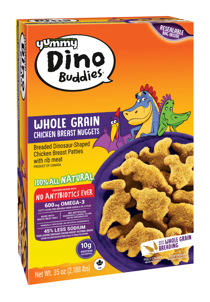 Yummy Dino Buddies Chicken Breast Nuggets Whole Grain 35 oz Shipt
