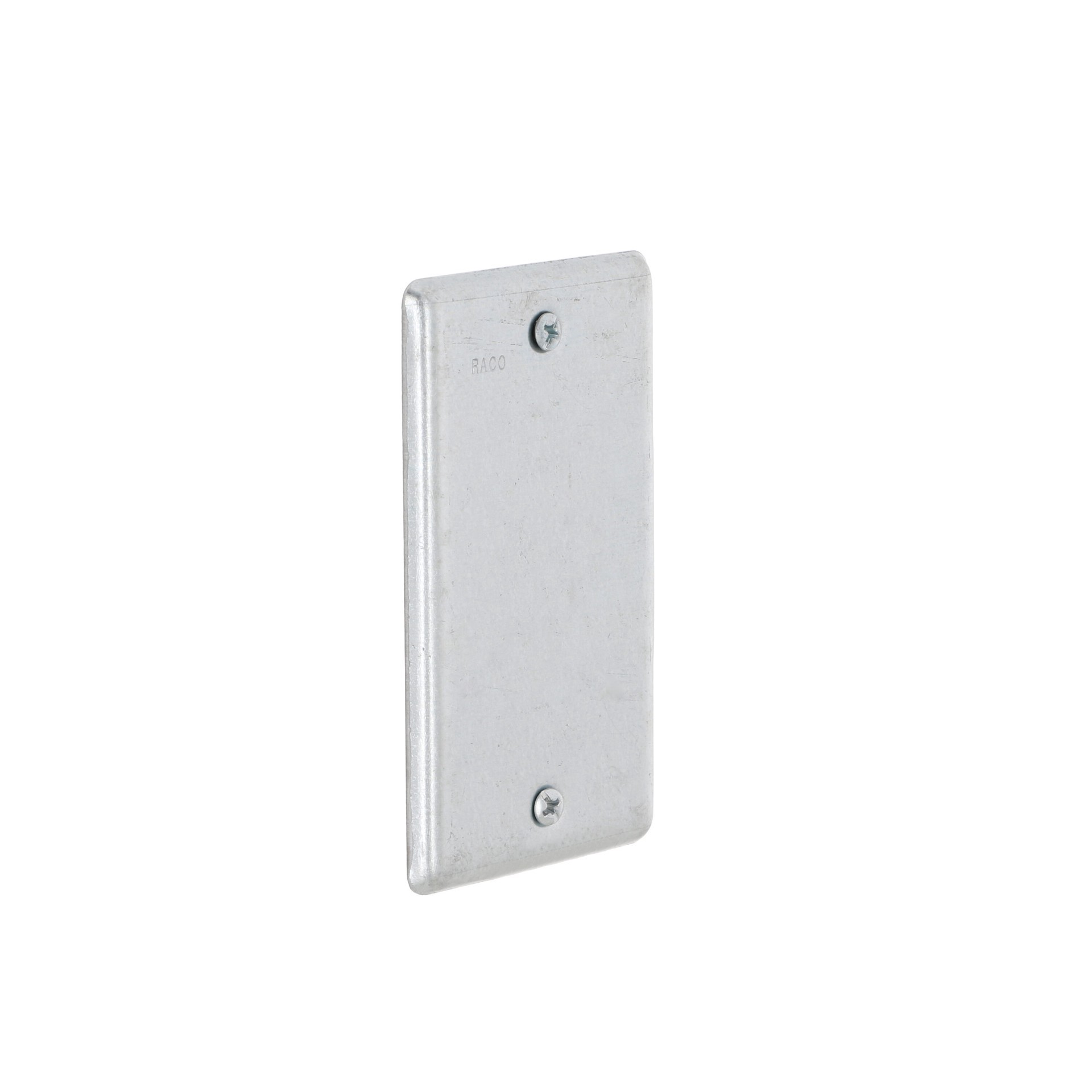 slide 1 of 6, RACO 1-Gang Rectangle Metal Electrical Box Cover, 1 ct