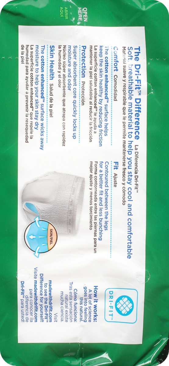 slide 11 of 16, TopCare Health Large/Extra Large Maximum Absorbency Underwear for Men 18 ea, 18 ct