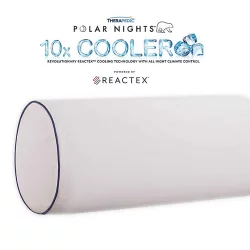 Memory Foam Cooling Knee Pillow Therapedic Polar Nights 10X Cooler,Fast  Shipping