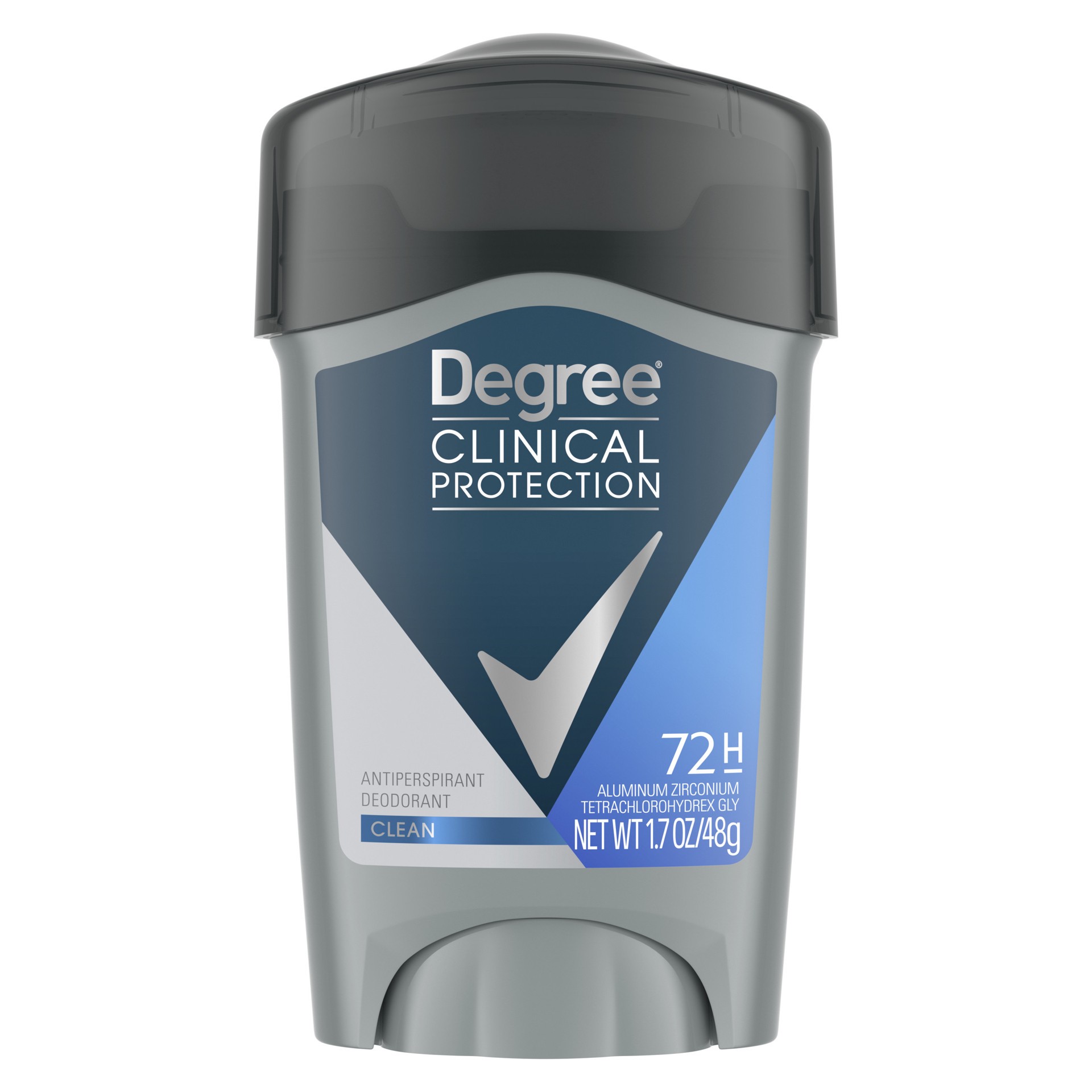 slide 1 of 62, Degree Antiperspirant Deodorant Clean, 1.7 oz, 1.7 oz