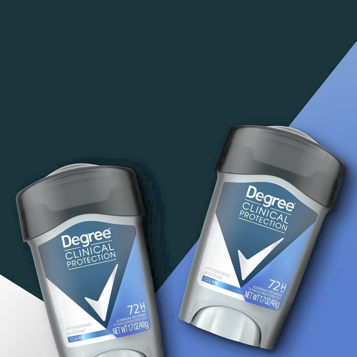 slide 38 of 62, Degree Antiperspirant Deodorant Clean, 1.7 oz, 1.7 oz