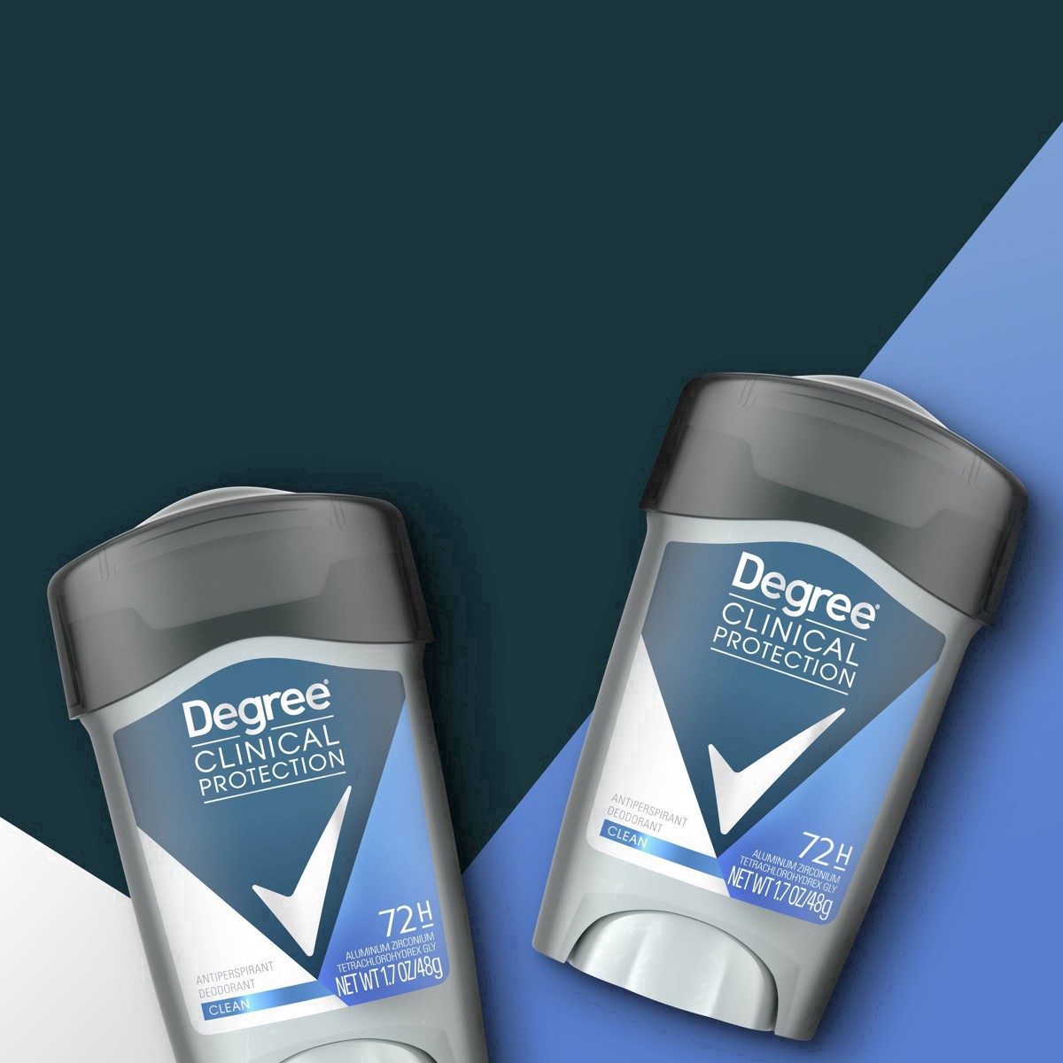 slide 46 of 62, Degree Antiperspirant Deodorant Clean, 1.7 oz, 1.7 oz