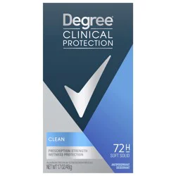 Degree Men Antiperspirant Deodorant Clean, 1.7 oz