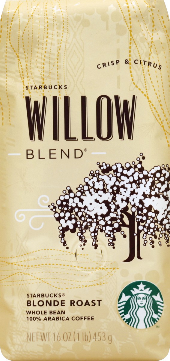 slide 3 of 4, Starbucks Willow Blend Coffee Beans - 16 oz, 16 oz