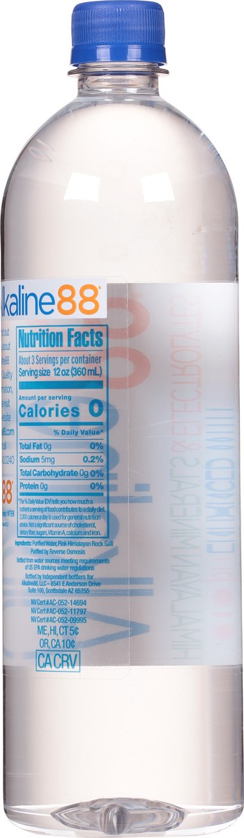 slide 4 of 9, Alkaline88 Smooth Hydration Purified Water - 1.05 qt, 1.05 qt