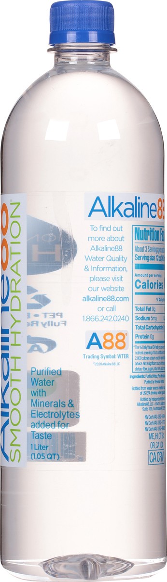 slide 6 of 9, Alkaline88 Smooth Hydration Purified Water - 1.05 qt, 1.05 qt