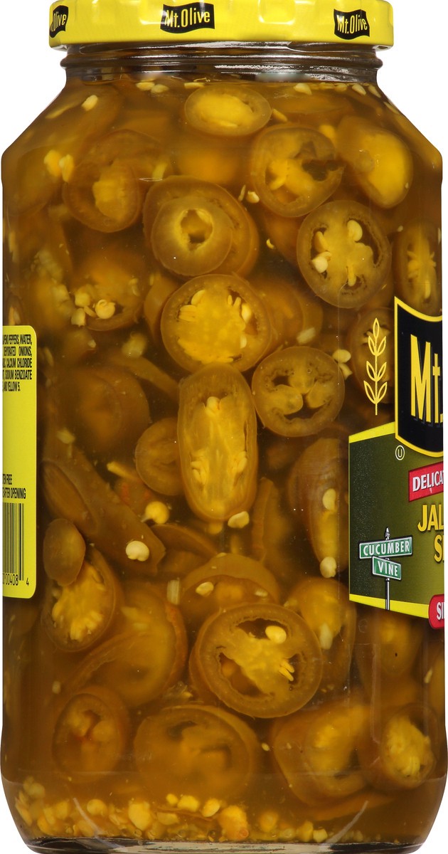 slide 9 of 9, Mt. Olive Deli Style Jalapeno Pepper Slices - 32 fl oz jar, 32 fl oz