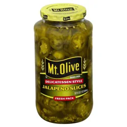Mt. Olive Deli Style Jalapeno Pepper Slices - 32 fl oz