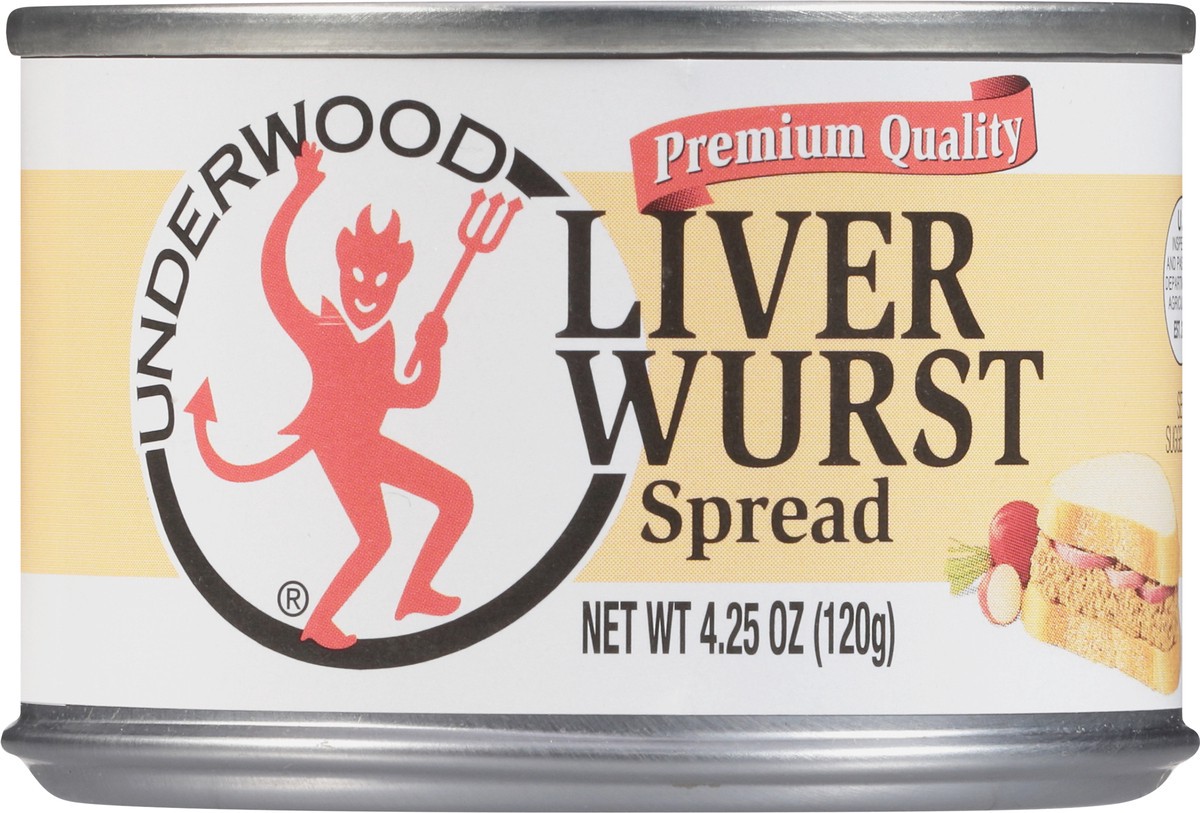 slide 3 of 8, Underwood Spread, Liver Wurst, 4.25 oz