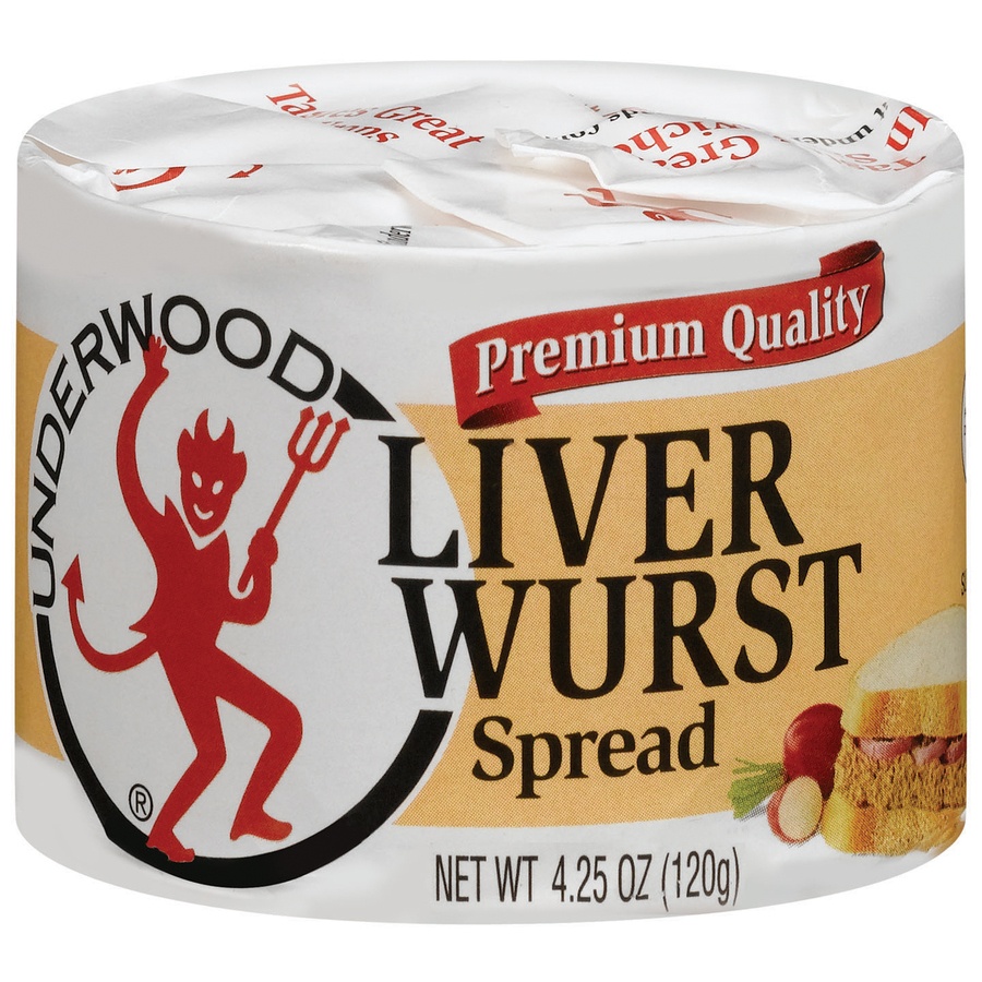 slide 1 of 1, Underwood Liverwurst Spread, 4.25 oz