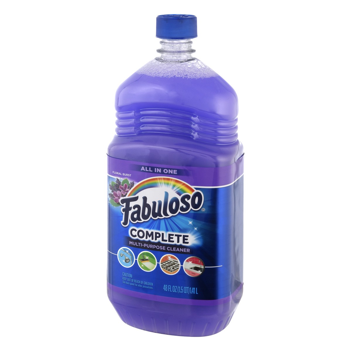 slide 3 of 9, Fabuloso Complete All in One Floral Burst Multi-Purpose Cleaner 48 oz, 48 fl oz