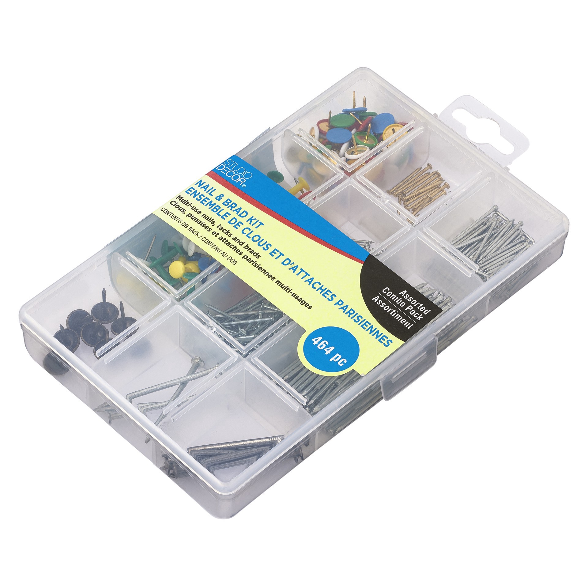 slide 4 of 10, Nail & Brad Kit By Studio Decor, 464 ct