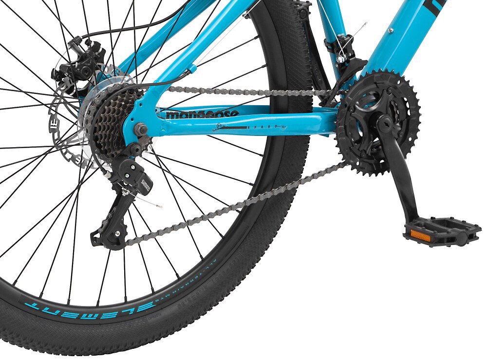 slide 2 of 4, Mongoose 27.5" Grafton Mountain Bike - Blue, 27.5 in