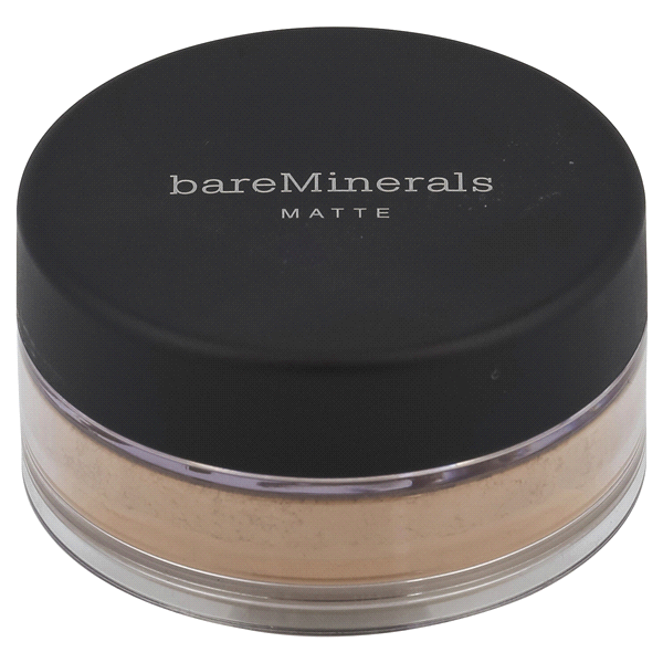 slide 1 of 1, bareMinerals Matte Foundation Medium Beige, 0.21 oz