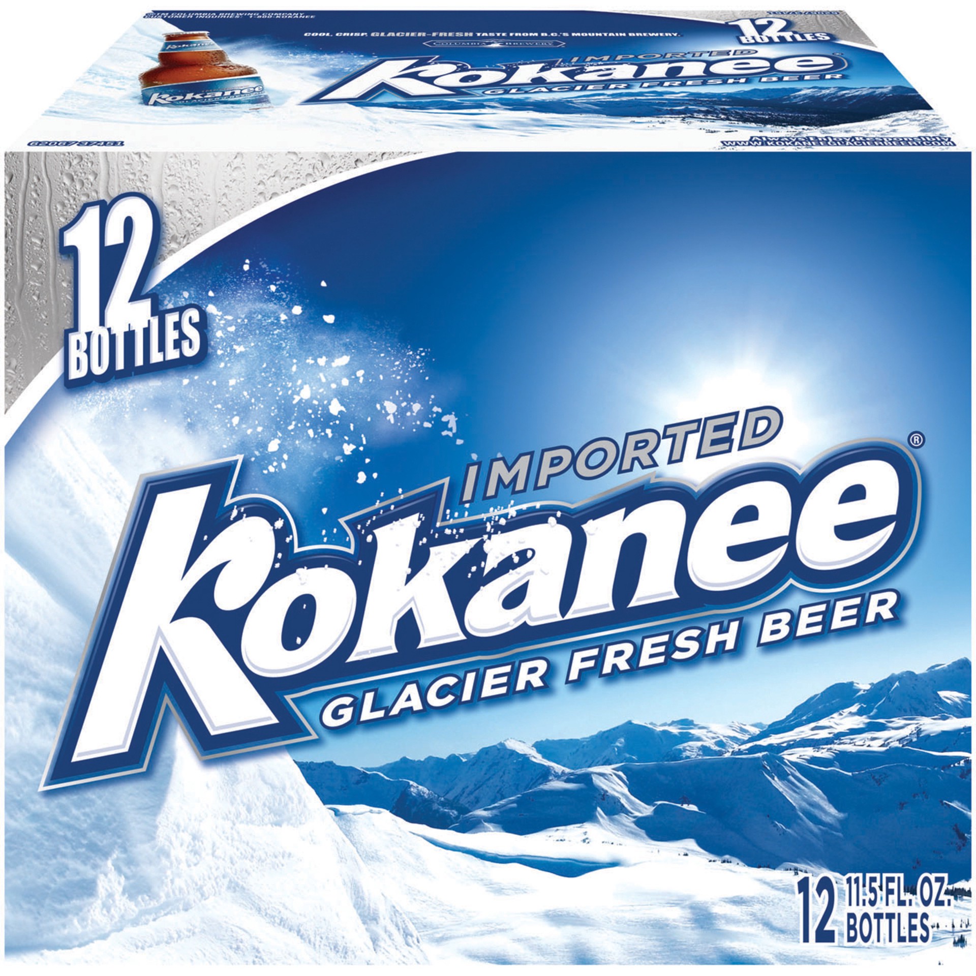 slide 3 of 4, Kokanee Glacier Beer Beer, 12 ct; 12 oz