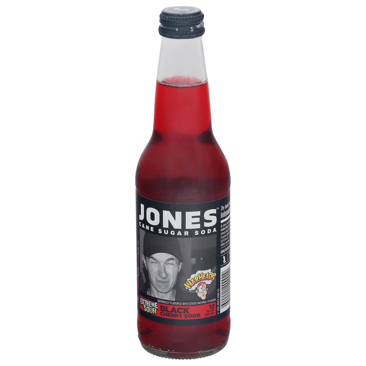 slide 3 of 9, Jones Cherry Soda, 12 oz