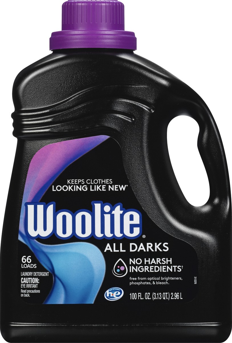 slide 6 of 9, Woolite Darks Laundry Detergent, 100 fl oz