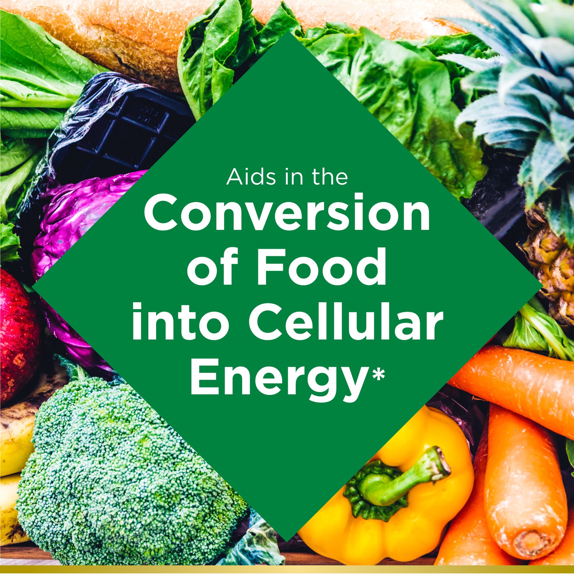 slide 4 of 5, Nature's Bounty Vitamin B-Complex Tablets + Vitamin C for Energy Metabolism, 125 Ct, 100 ct