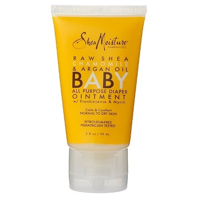 slide 1 of 1, SheaMoisture Raw Shea Chamomile & Argan Oil Baby All Purpose Diaper Ointment, 2 oz