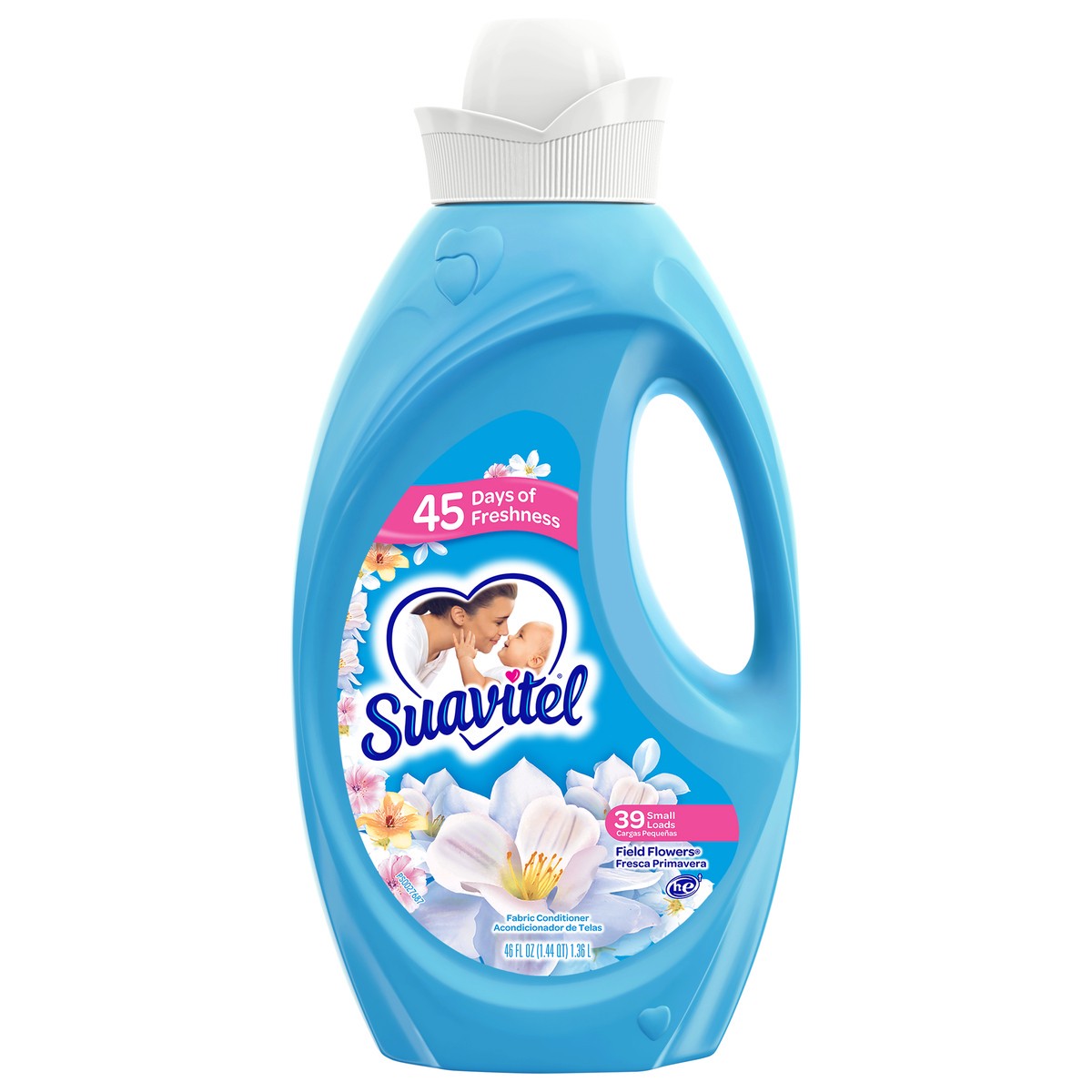 slide 1 of 10, Suavitel Liquid Fabric Softener, Field Flowers, 46Oz., 46 fl oz