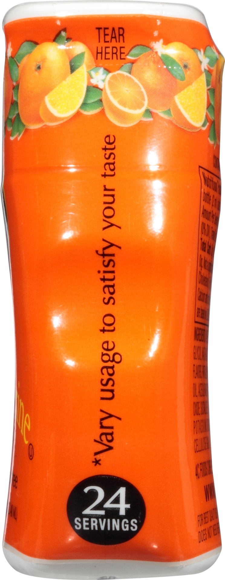 slide 5 of 8, 4C Orange Tangerine Liquid Water Enhancer, 1.62 oz