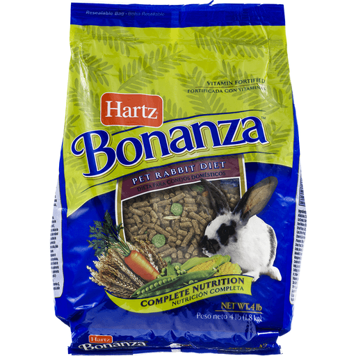 slide 4 of 9, Hartz Bonanza Rabbit Food, 4 lb